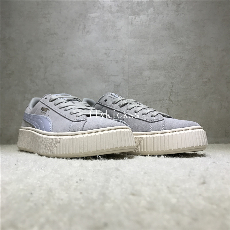 Puma Fenty Rihanna Suede Platform Blue White